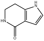 1,5,6,7-四氢-4H-吡咯并[3,2-C]吡啶-4-酮,736990-65-1,结构式