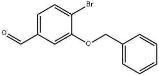 3-(BENZYLOXY)-4-BROMOBENZALDEHYDE Structure