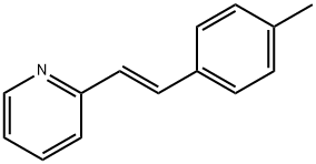 2-[(E)-2-(4-Methylphenyl)vinyl]pyridine 结构式