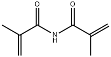 N-(2-methyl-1-oxoallyl)methacrylamide 结构式