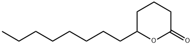 DELTA-TRIDECANOLACTONE Structure