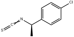 (R)-(-)-1-(4-氯苯基)异硫氰酸乙酯, 737000-80-5, 结构式