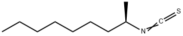イソチオシアン酸(R)-(-)-2-ノニル 化学構造式