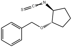 (1S,2S)-(+)-2-BENZYLOXYCYCLOPENTYL ISOTHIOCYANATE price.