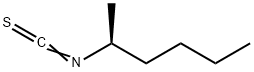(S)-(+)-2-HEXYL ISOTHIOCYANATE Structure