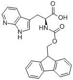(ALPHAS)-ALPHA-[[(9H-芴-9-基甲氧基)羰基]氨基]-1H-吡咯并[2,3-B]吡啶-3-丙酸,737007-45-3,结构式