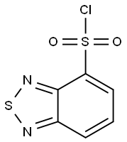 2,1,3-Benzothiadiazole-4-sulphonyl chloride Struktur