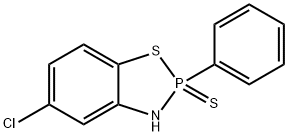 5-Chloro-2,3-dihydro-2-phenyl-1,3,2-benzothiazaphosphole 2-sulfide Struktur