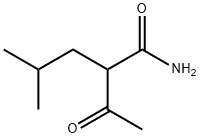 Valeramide,  2-acetyl-4-methyl-  (7CI,8CI) 结构式