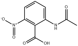2-ACETAMIDO-6-NITROBENZOIC ACID Struktur