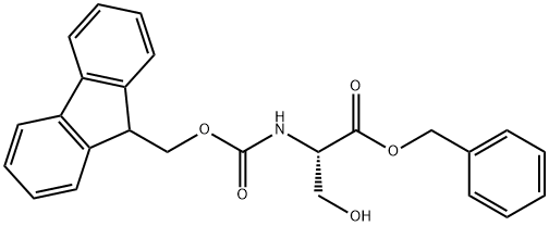 FMOC-SER(BZL)-OH Structure