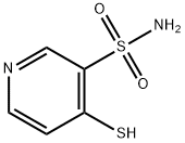 4-Mercapto-3-pyridinesulfonamide Struktur