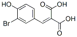 (3-Bromo-4-hydroxybenzylidene)malonic acid