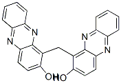 Di(2-hydroxyphenazin-1-yl)methane Structure
