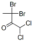 3,3-Dibromo-1,1-dichloro-2-butanone Structure