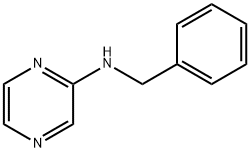 BENZYL-PYRAZIN-2-YL-AMINE 化学構造式