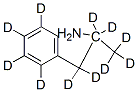 alpha-Methyl-d3-phenethyl-d8-amine Structure