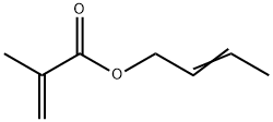 2-ブテニルメタクリレート 化学構造式