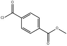 4-氯甲酰基苯甲酸甲酯,7377-26-6,结构式