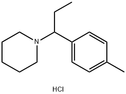 1-(1-(p-Tolyl)propyl)piperidine hydrochloride Structure