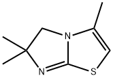 Imidazo[2,1-b]thiazole, 5,6-dihydro-3,6,6-trimethyl- (9CI) Structure