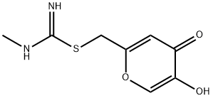 Carbamimidothioic acid, N-methyl-, (5-hydroxy-4-oxo-4H-pyran-2-yl)methyl ester (9CI)|