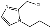 1-プロピル-2-(クロロメチル)-1H-イミダゾール 化学構造式