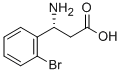 (R)-3-Amino-3-(2-bromo-phenyl)-propionic acid Structure