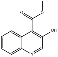 4-Quinolinecarboxylicacid,3-hydroxy-,methylester(9CI), 73776-18-8, 结构式