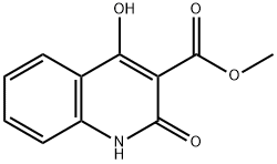 2,4-二羟基喹啉-3-羧酸甲酯, 73776-19-9, 结构式