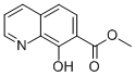 8-ヒドロキシ-7-キノリンカルボン酸メチル 化学構造式