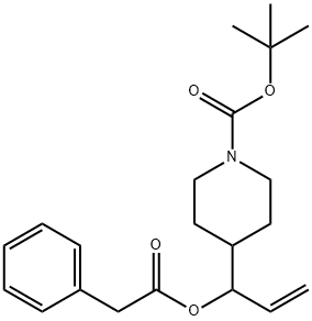 1-Boc-4-(1-phenylacetoxyallyl)piperidine Structure