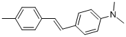 N,N-Dimethyl-4-[2-(4-methylphenyl)ethenyl]aniline Structure