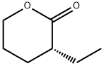 2H-PYRAN-2-ONE, 3-ETHYLTETRAHYDRO-, (R)- Structure