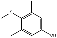 4-甲硫基-3,5-二甲基苯酚,7379-51-3,结构式