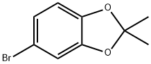 5-BROMO-2,2-DIMETHYL-1,3-BENZODIOXOLE Struktur