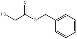 Mercaptoacetic acid benzyl ester Structure