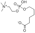6-(O-Phosphorylcholine)hydroxyhexanoic Acid,73839-24-4,结构式
