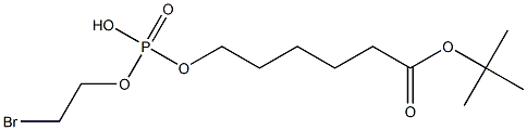 tert-Butyl 6-[O-(2-Bromoethyl)phosphoryl)hydroxyhexanoate