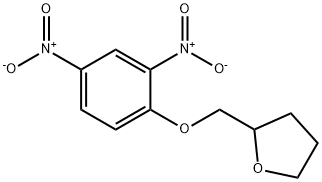 2-(2,4-Dinitrophenoxymethyl)tetrahydrofuran Struktur
