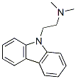 N,N-Dimethyl-9H-carbazole-9-ethanamine 结构式