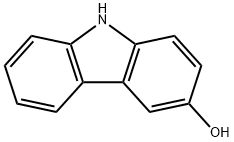 9H-咔唑-3-醇, 7384-07-8, 结构式