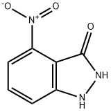 4-硝基-1H-吲唑-3-醇, 7384-16-9, 结构式