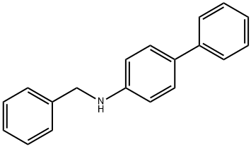 BENZYL-BIPHENYL-4-YL-AMINE Structure