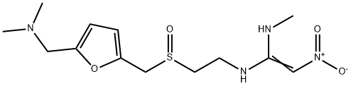 雷尼替丁-S-氧化物, 73851-70-4, 结构式