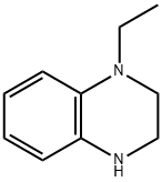 1-エチル-1,2,3,4-テトラヒドロキノキサリン 化学構造式