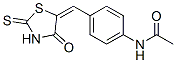 5-[4-(Acetylamino)benzylidene]-2-thioxothiazolidin-4-one Structure
