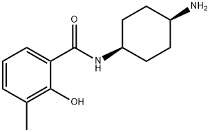 Benzamide, N-(cis-4-aminocyclohexyl)-2-hydroxy-3-methyl- (9CI)|