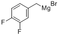 3,4-DIFLUOROBENZYLMAGNESIUM BROMIDE Structure