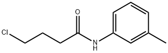 4-CHLORO-N-(3-METHYLPHENYL)BUTANAMIDE Structure